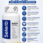 SELERB NAD+ PARA HOMBRE – POTENCIA Y RENDIMIENTO MASCULINO+ ENVÍO GRATIS 📦