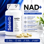 SELERB NAD+ PARA HOMBRE – POTENCIA Y RENDIMIENTO MASCULINO+ ENVÍO GRATIS 📦