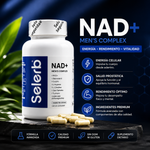 SELERB NAD+ PARA HOMBRE – POTENCIA Y RENDIMIENTO MASCULINO+ ENVÍO GRATIS 📦
