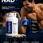 SELERB NAD+ PARA HOMBRE – POTENCIA Y RENDIMIENTO MASCULINO+ ENVÍO GRATIS 📦