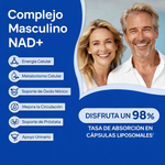 SELERB NAD+ PARA HOMBRE – POTENCIA Y RENDIMIENTO MASCULINO+ ENVÍO GRATIS 📦