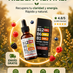 VITAMINA  B12+B6+B1™ PAGA 1 Y LLEVA 2- ENERGÍA NATURAL Y MENTE CLARA+ ENVÍO GRATIS 📦
