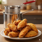 CRISPYCHEF® OLLA FREIDORA CON CESTO DE ACERO INOXIDABLE  -  ¡FRÍE CON PRECISIÓN Y LIMPIEZA TOTAL+ ENVÍO GRATIS 📦