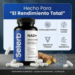 SELERB NAD+ PARA HOMBRE – POTENCIA Y RENDIMIENTO MASCULINO+ ENVÍO GRATIS 📦